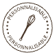 personnalisable stamp